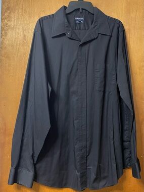 Croft & Barrow Men's Black Dress Shirt